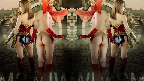 SPSF-57 Wonder Lady vs. Glamour Mask: Luxurious Prey Fallen into Prison ワンダーレディVSグラマー仮面 獄中へ堕ちた豪奢な獲物たち