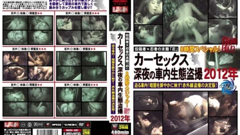REZD-087 Posted by ninja descendant “Shinobi” 8 hour special! Car Sex Midnight Car Ecological Voyeur 2012 Approaching Car! Brighten up the darkness! The definitive version of infrared voyeur!