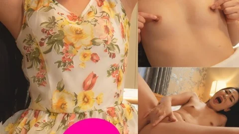 PMFT-113 Chin Shiko temptation masturbation selfie sensitive small areola girl #Mina Paradise Mina