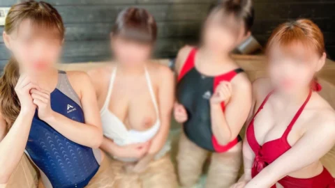 FC2-PPV-1948375 [○ Pond Meat Forest] Virgin-kun, a big orgy in nature! A 〇 can 〇 〇, open-air bath, double blowjob, big tits fucking anything