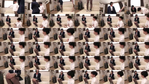 [UNCENSORED-LEAK] HALT-078 My playhood friend was suffering from frequent urination after a flight, so I fingered her in black pantyhose until she got wet and stained, and she came repeatedly. I fucked her bowlegged pussy with my big dick hard in the summ