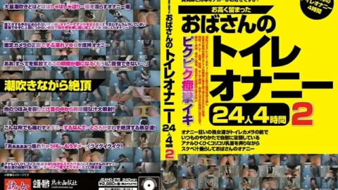 JGAHO-275 Aunt’s Toilet Masturbation That Stayed High 24 People 4 Hours 2