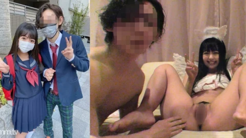 FC2-PPV-2355917 [Archangel K ③ Pleasure Fall] Youth! SEX individual shooting between students 18 years old K ③ ♂ ♀ 2 consecutive shots with a small cat angel-chan costume & melody with vaginal cum shot [outflow]