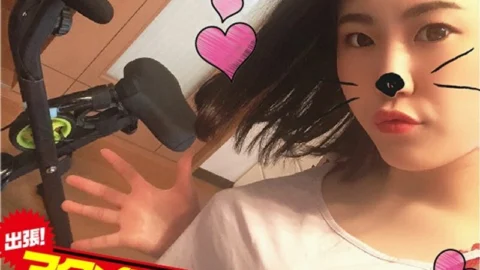 KKTN-010 Business trip! Acme exercise bike is good (at home)! Yuko-chan 25 years old Yuko Maisen