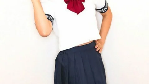 SERO-342 [Specials] Long black-haired Haruna-chan who is in the middle of school! A merciless back blame on her who plays her voice so that she can not hear it next to her. It is made acme continuously in the back sitting position and shakes the hips so t