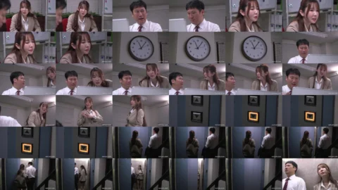 [UNCENSORED-LEAK] FBOS-014 On a stormy night, I was trapped in the office with my female boss, Yui Hatano