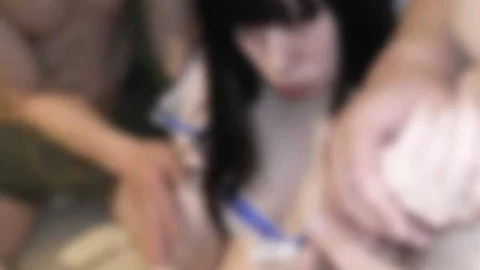 FC2-PPV-4756308 *95% OFF until the 15th* [Massive Orgy] [Uncensored] An aspiring voice actress with a cute anime voice becomes very upset when her pubic hair is pointed out at a dark orgy party. How will this party continue?
