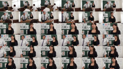 [UNCENSORED-LEAK] SVSHA-034 Shame! A new female teacher is used as a learning material for sex education at a boys’ school. A rude finger is inserted into her vagina in front of the students! Her pride is destroyed, but her love juices overflow from