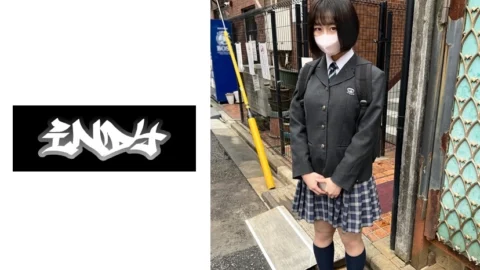 POK-054 Face showing [Personal shooting] Extremely rare_ Gonzo with a girl in black pantyhose uniform_ Seed sex with a girl with beautiful legs I met on SNS