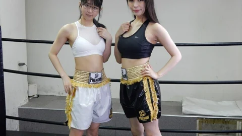 FS-012 Agony Lesbian Battle 002 Kyoko Maki vs Marin Asakura